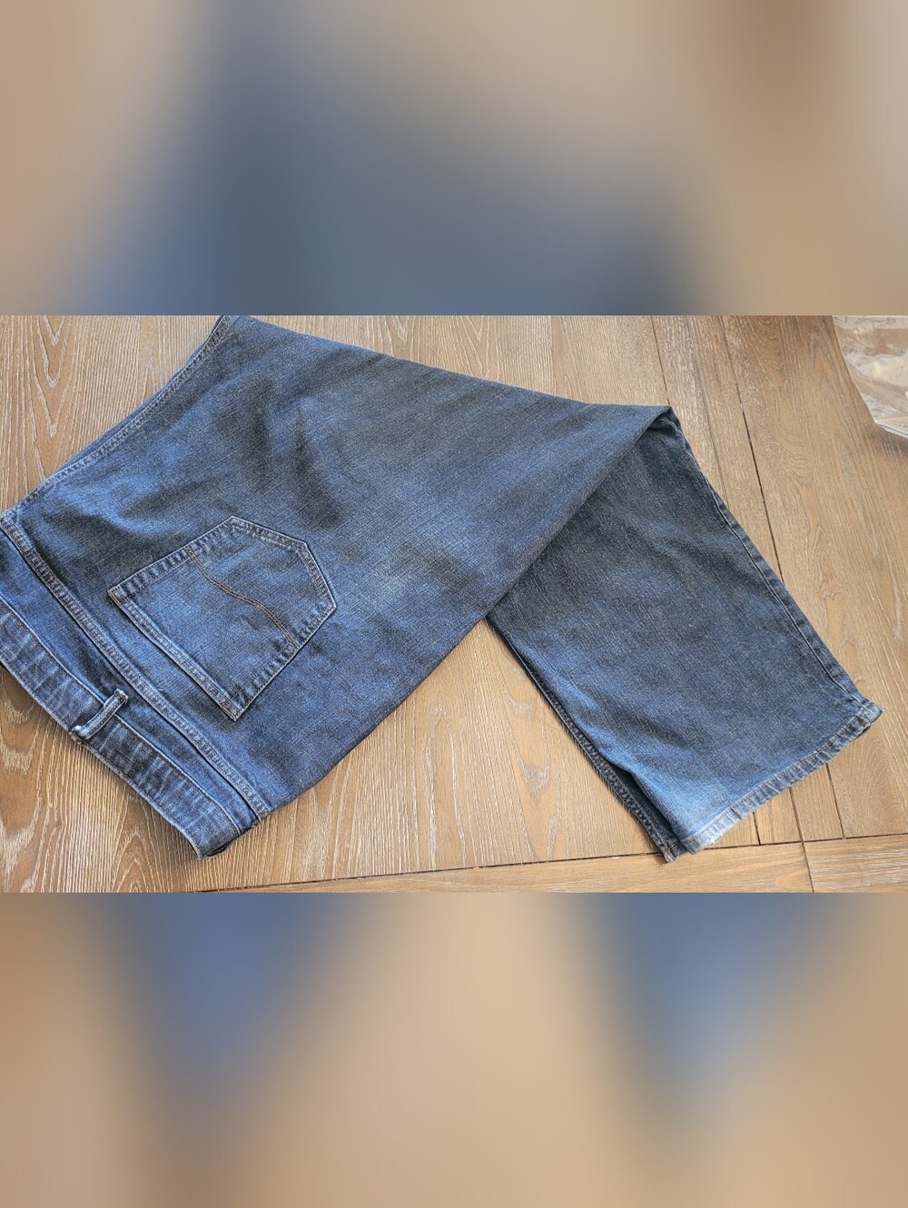 Lee Men's Relaxed Fit Blue Denim Jeans